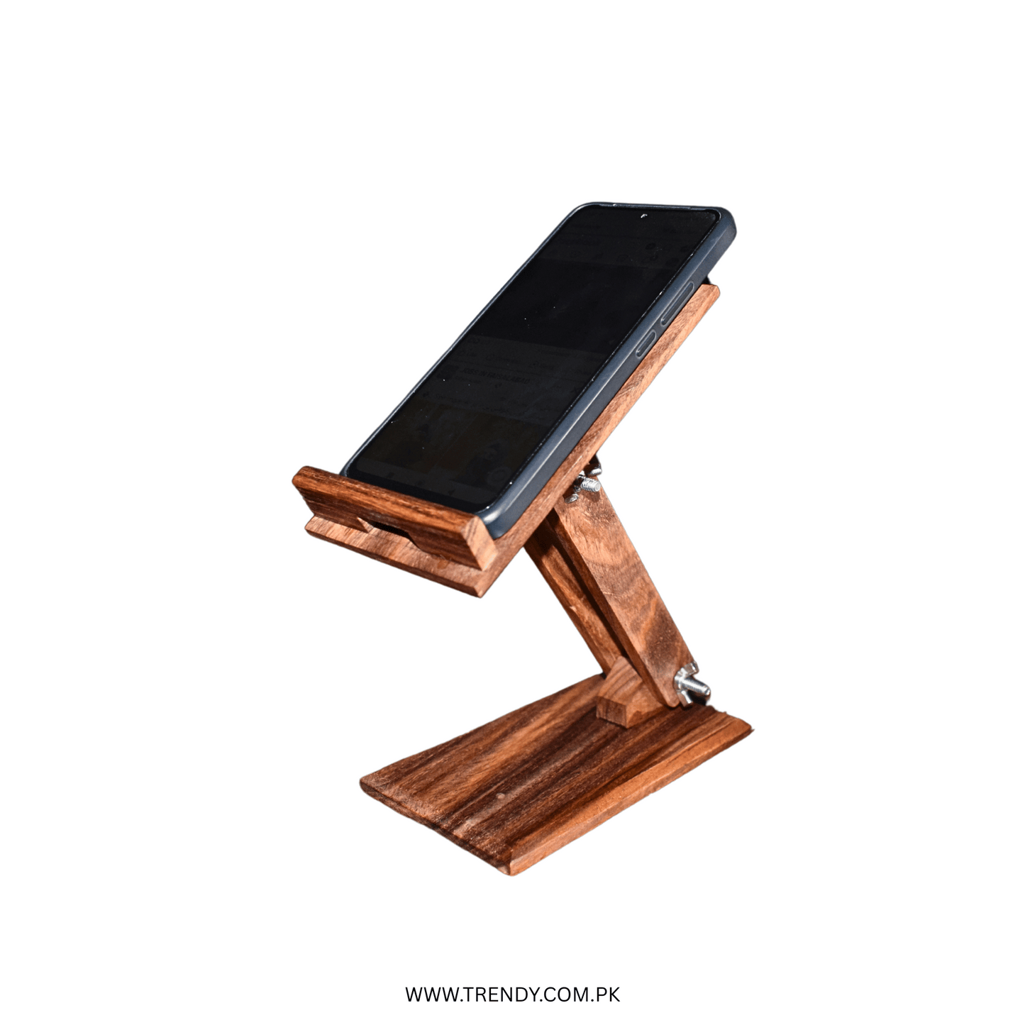 Wooden Mobile Stand | Table use | V Logging | Online Meeting