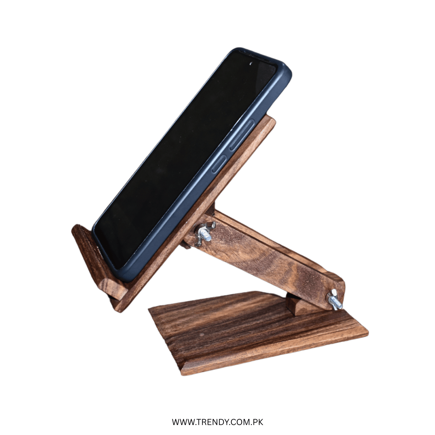 Wooden Mobile Stand | Table use | V Logging | Online Meeting