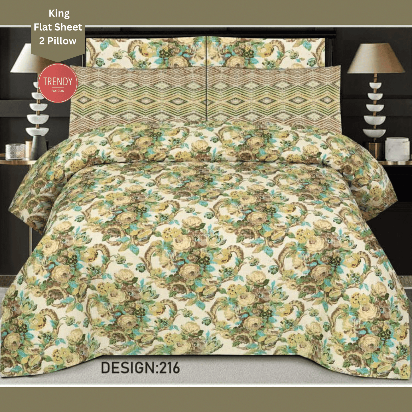 Double bed sheet online in pakistan