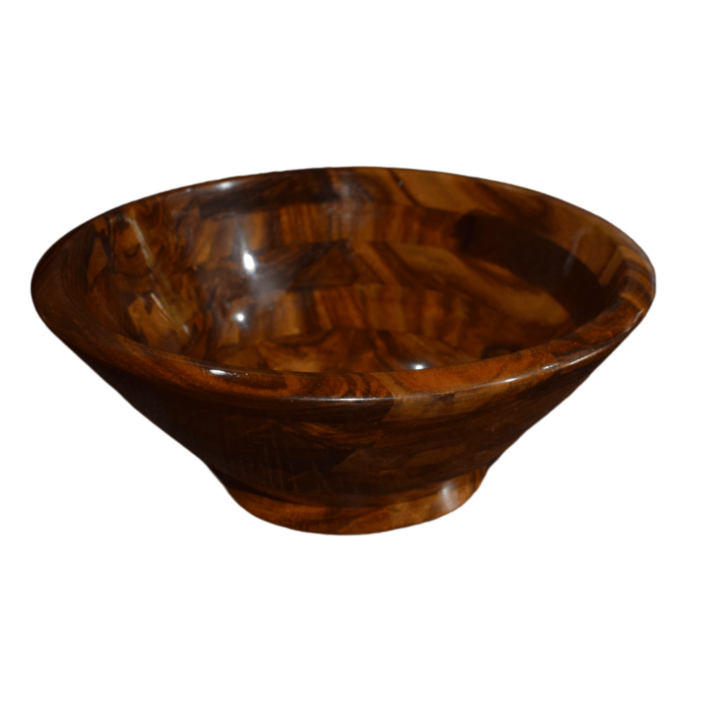 Fruit Serving Bowl Brown