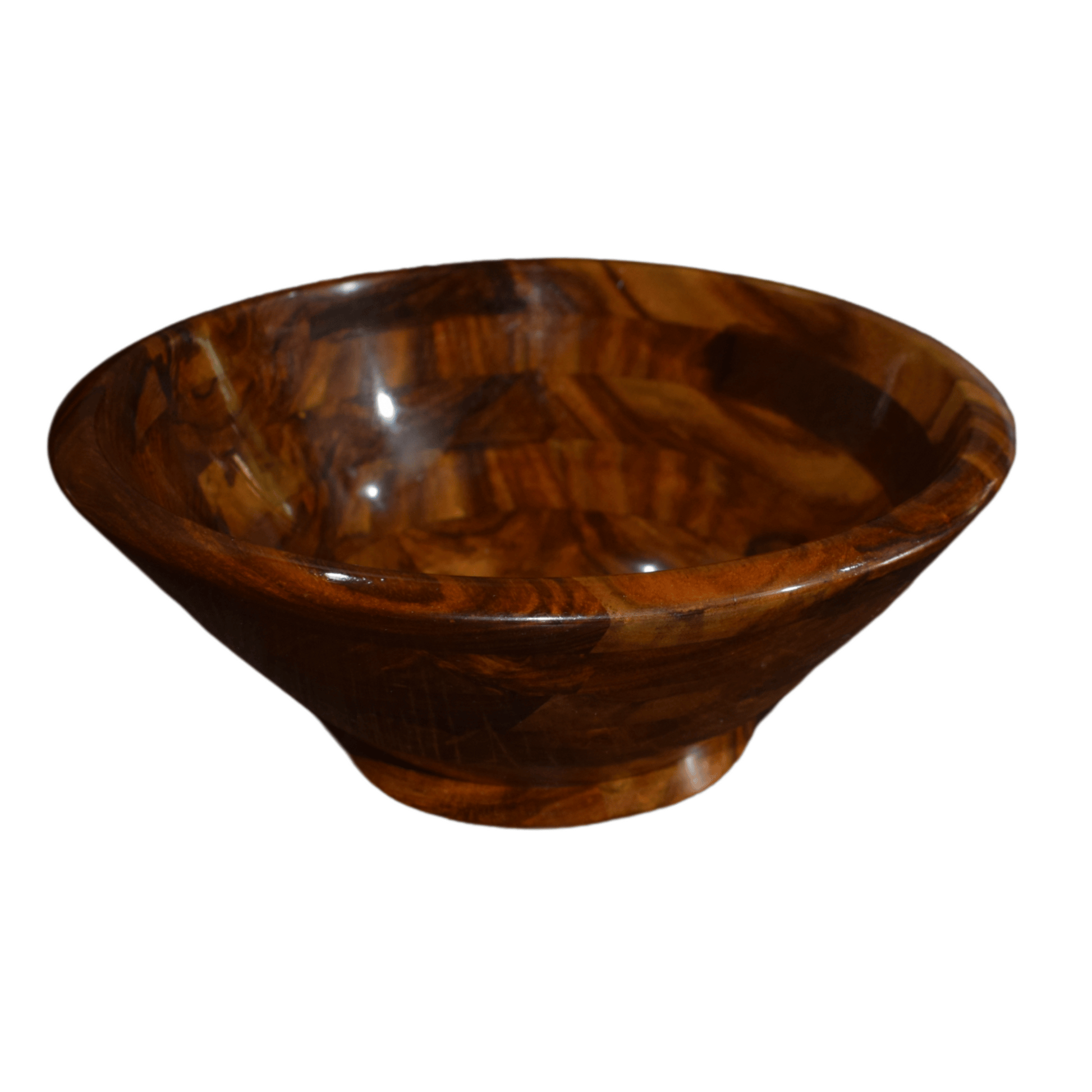 Fruit Serving Bowl Brown