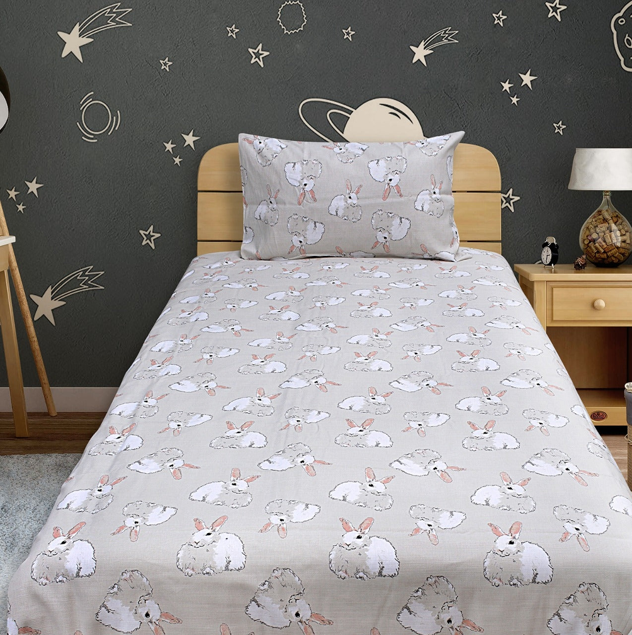Kids Cotton Duck Printed Bedsheets