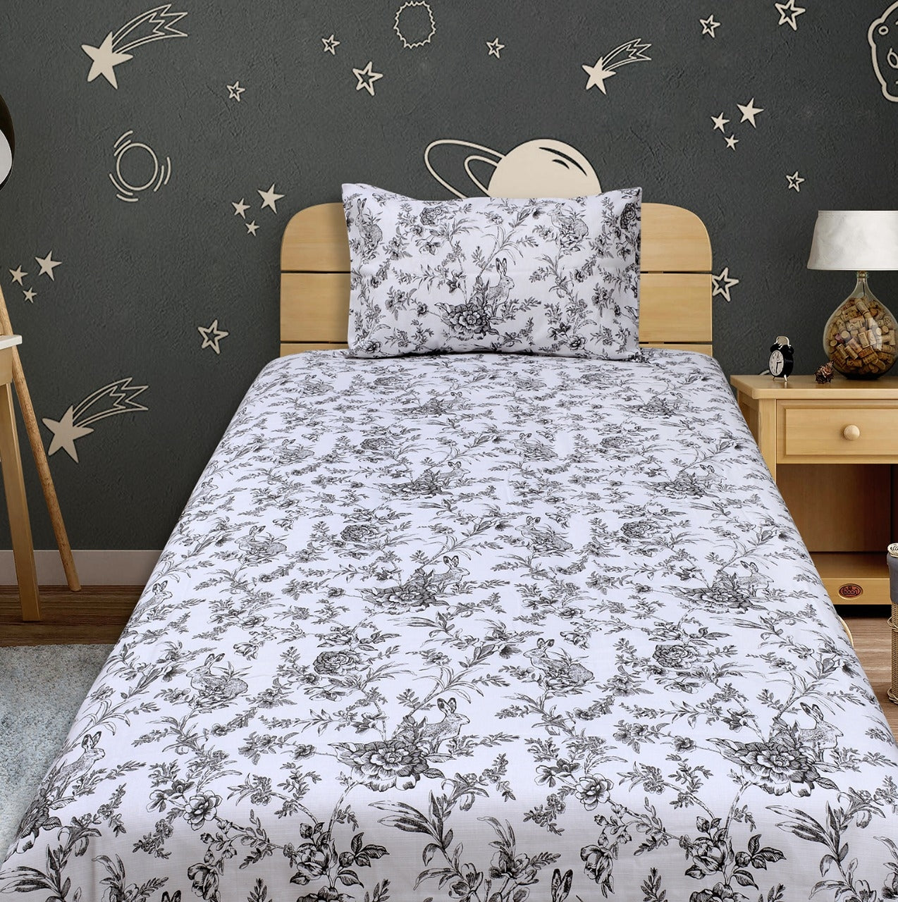 Kids Cotton Duck Printed Bedsheets