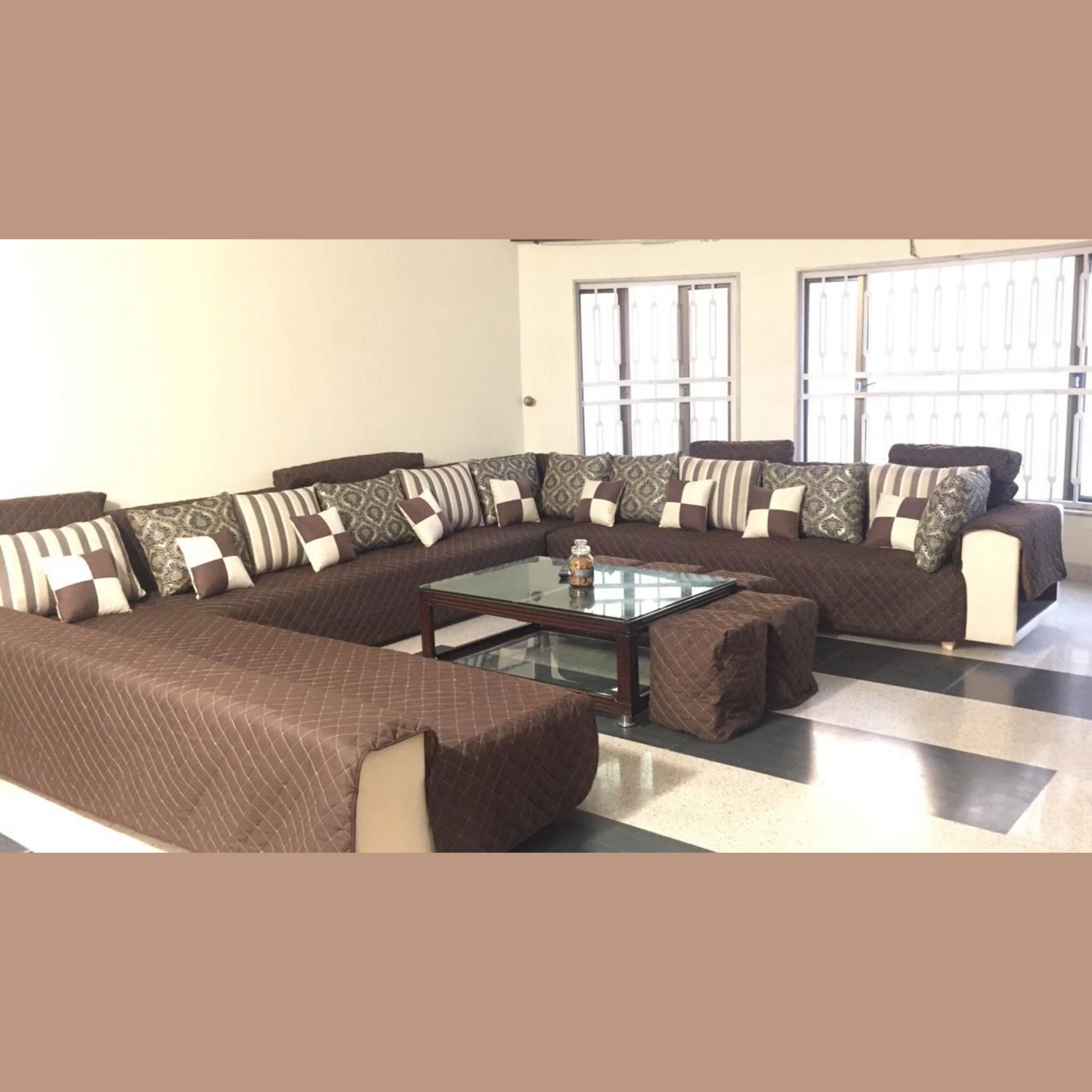 U Shape sofa Cover