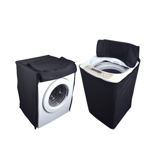 Waterproof Washing Machine cover black