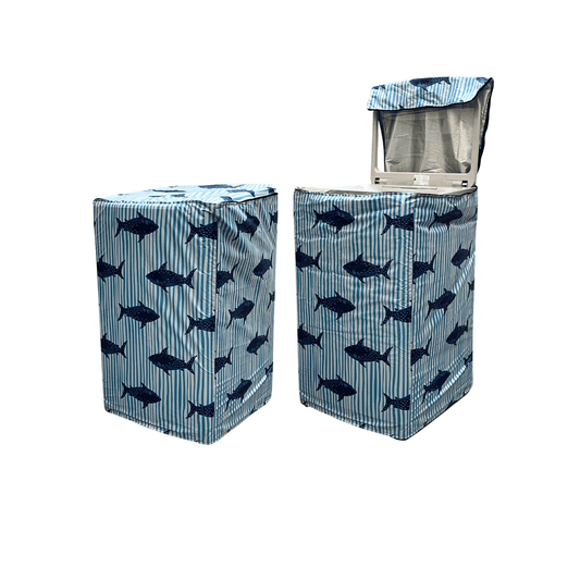 Waterproof Washing Machine cover Fish