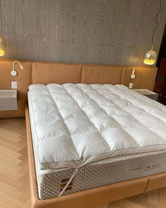 Luxury Extra Thick Mattress Topper with Air-Max Cooling Technology