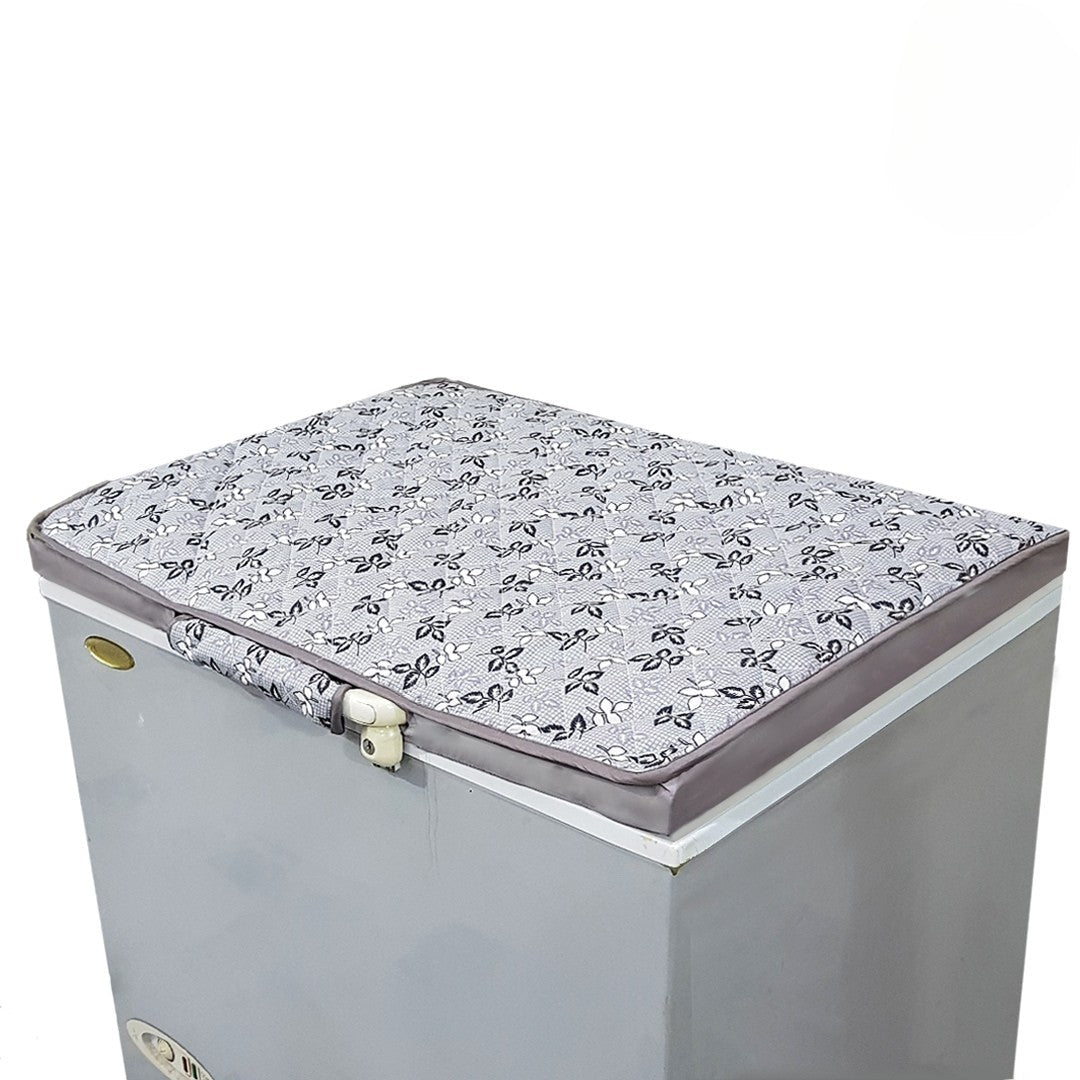 Customized Deep Freezer Top Cover – Cotton Quilted Fabric Cover - Trendy Pakistan
