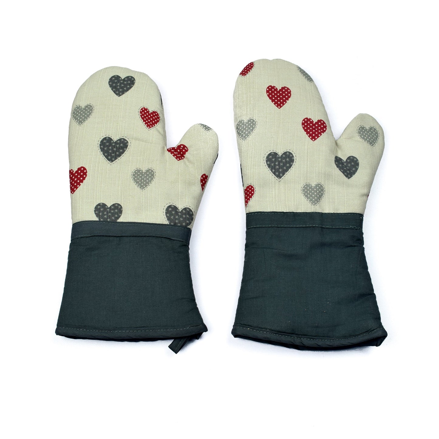Kitchen Mitts, Cotton Glove Pair - Trendy Pakistan