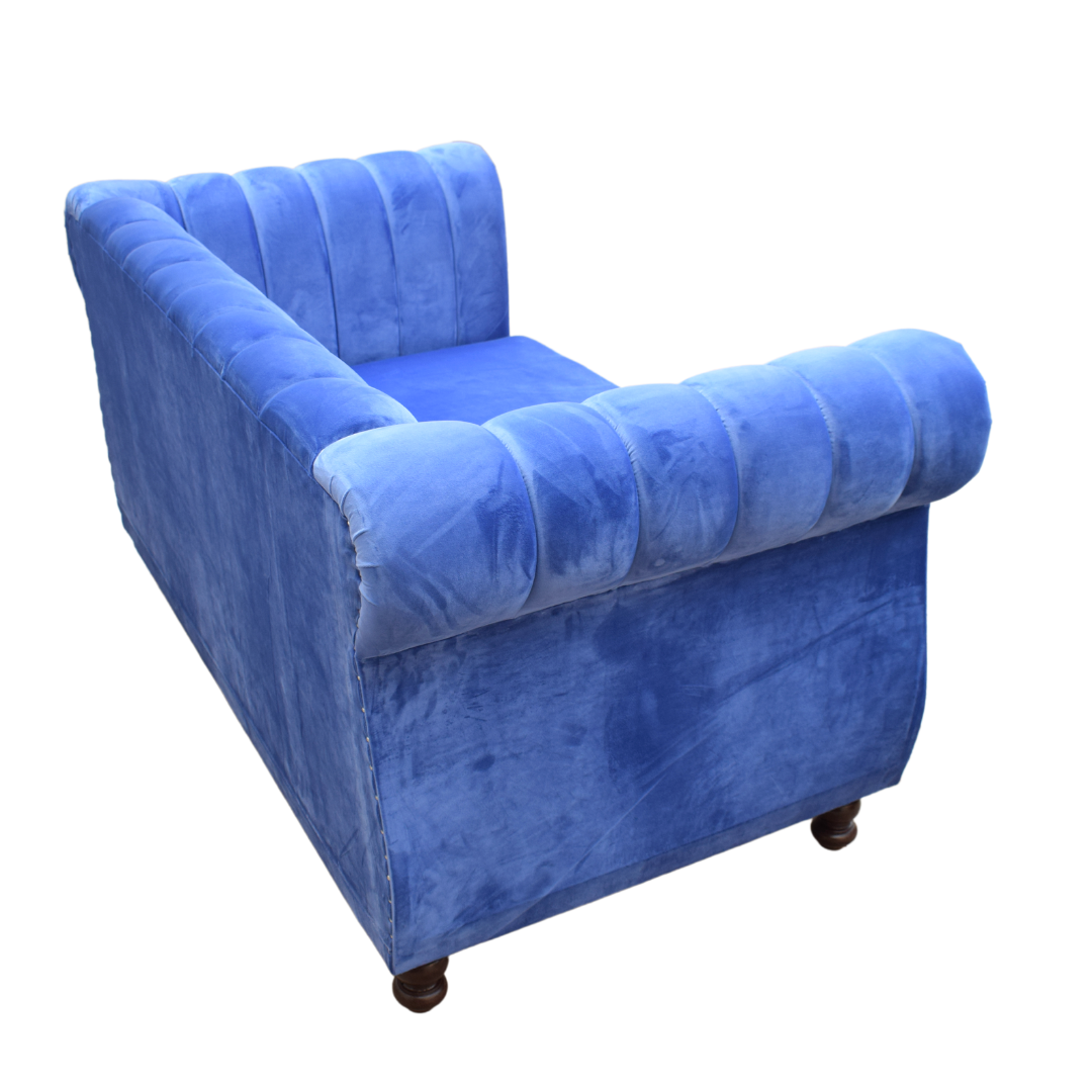Trendy Home Sofa Two Seater Royal Blue