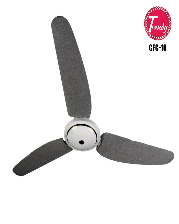 Trendy Ceiling Fan Cover in Grey