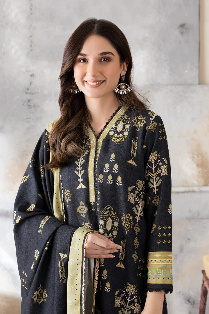 Un-stitched 3-PC Karandi