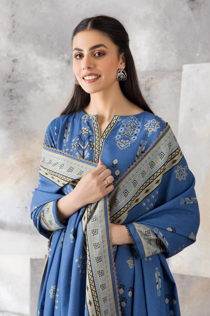 Un-stitched 3-PC Karandi