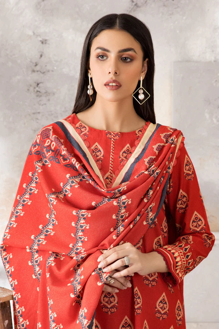 Un-stitched 3-PC Karandi