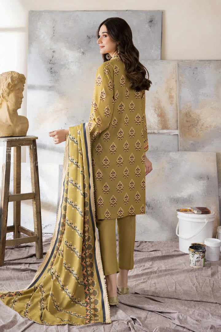 Un-stitched 3-PC Karandi