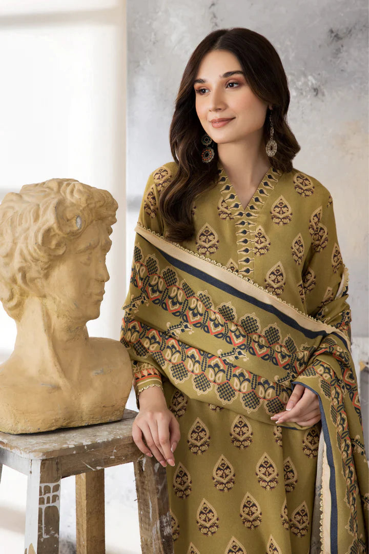 Un-stitched 3-PC Karandi