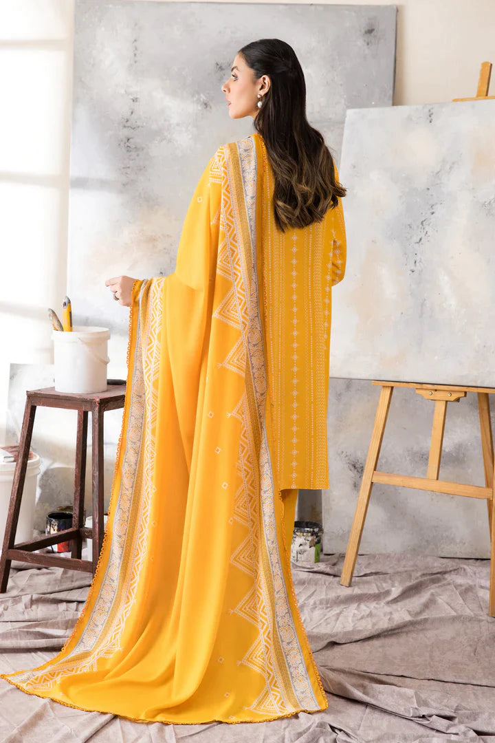 Un-stitched 3-PC Karandi
