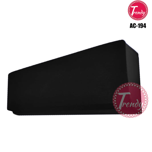 AC Cover Fitted Black Fabric