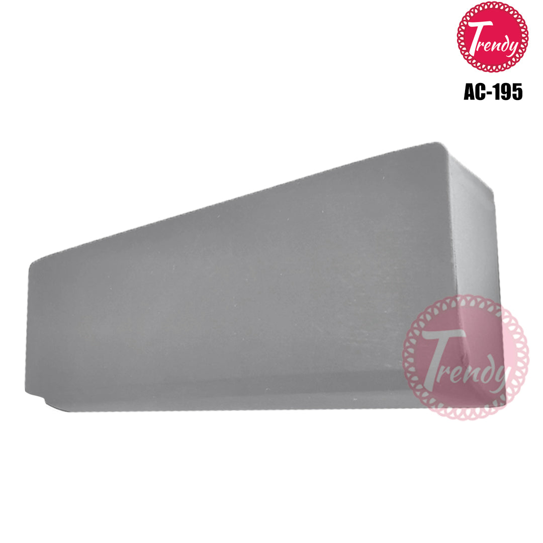 Grey Split AC Cover – Dustproof & Waterproof Protection