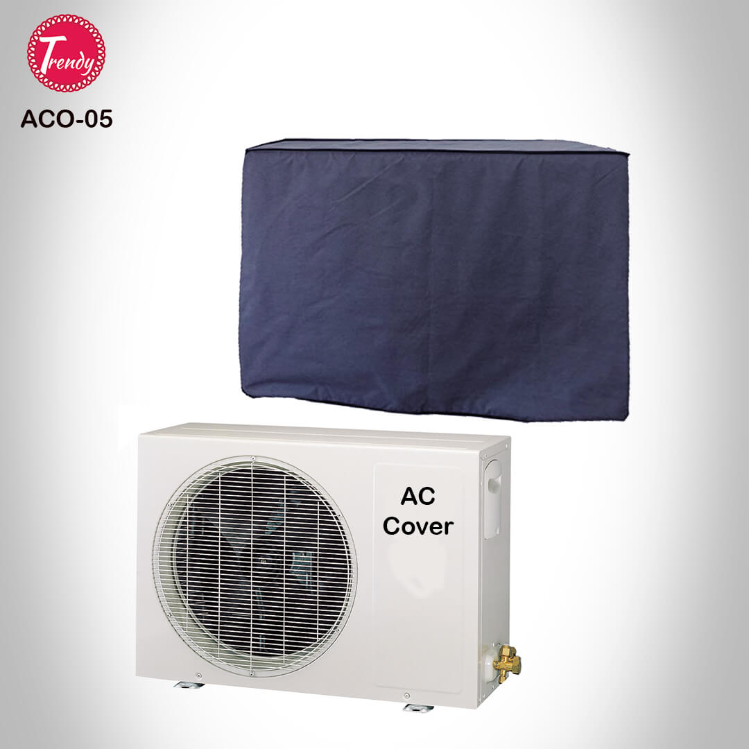 Grey Indoor AC Cover For all Type of AC