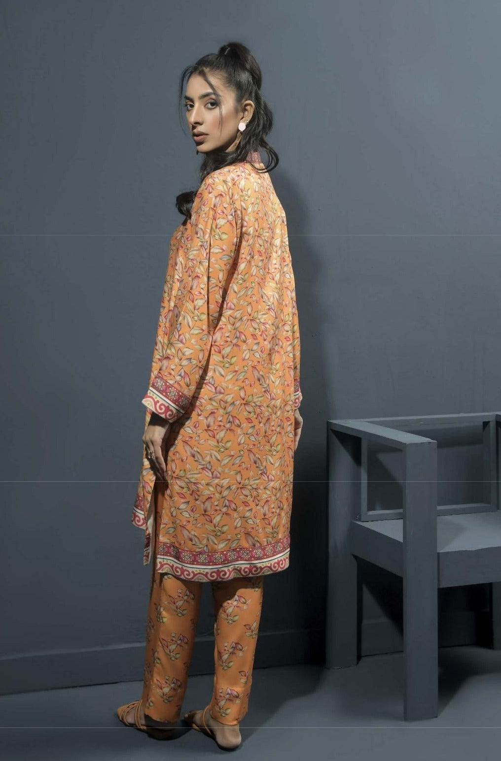 Un-stitched Digital Print Suit