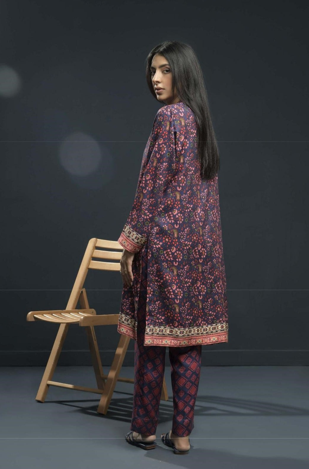 Un-stitched Digital Print Suit