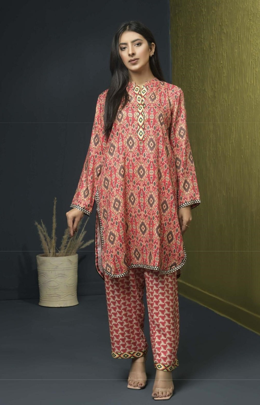 Un-stitched Digital Print Suit