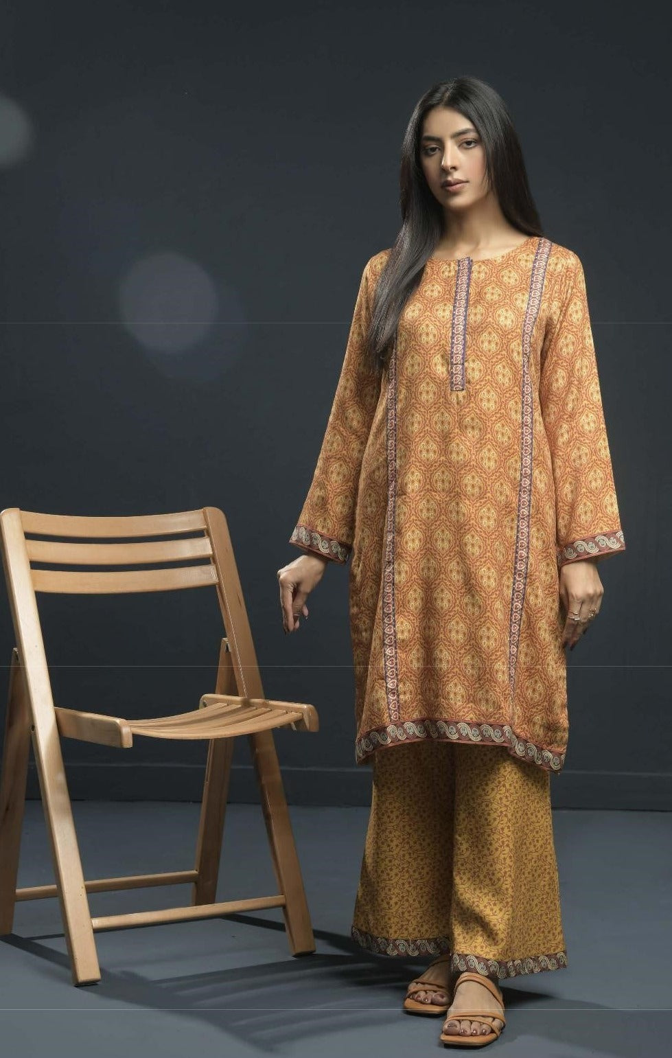 Un-stitched Digital Print Suit