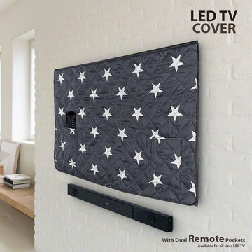Premium LED TV Covers in Pakistan | Quilted TV Covers with Remote Pockets – Trendy Pakistan - Trendy Pakistan