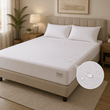 Waterproof Mattress Protector | Single | Double - Trendy Pakistan