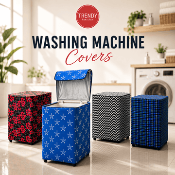 Trendy Waterproof Washing Machine cover for Top Load, Front Load, Semi AUto, Twin TUb