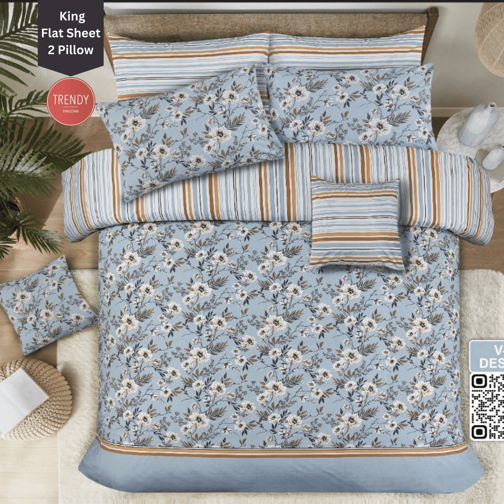 Trendy Bed Sheet