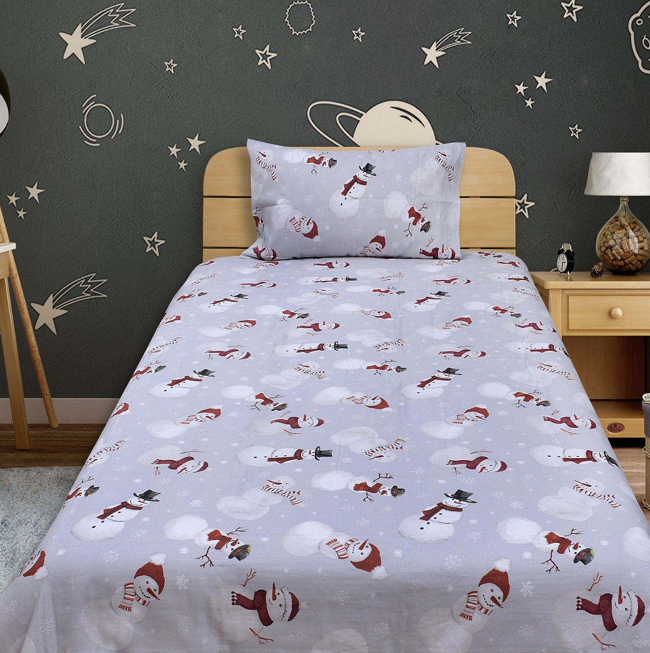 Kids Cotton Duck Printed Bedsheets