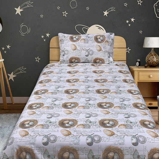 Kids Cotton Duck Printed Bedsheets