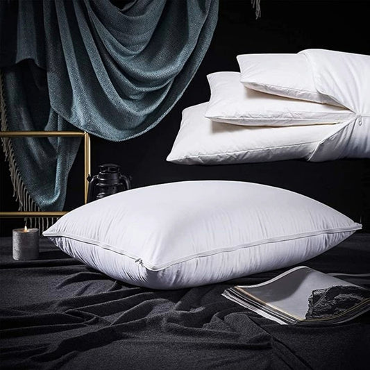 Vacuumed Packed Luxury White Filled Pillow