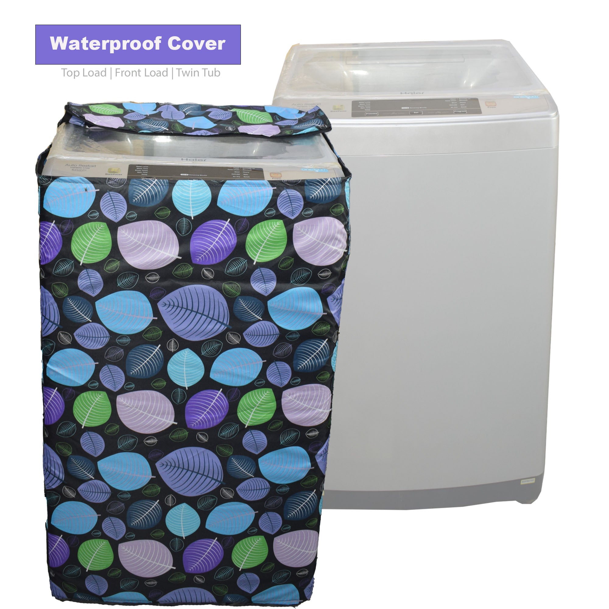 Washer And Dryer Covers Better Home Quilted Vinyl Waterproof Washing ...
