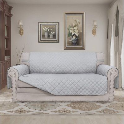 Plain Color Sofa Cover Online | Reversible Sofa Cover