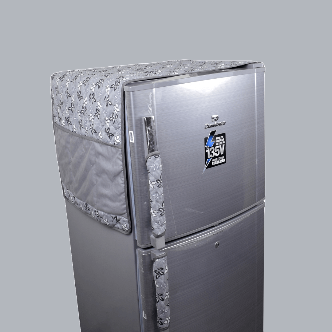 Best Quality Fridge Top Cover with Handle Cover Brown - Trendy Pakistan