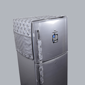 Best Quality Fridge Top Cover with Handle Cover Brown - Trendy Pakistan