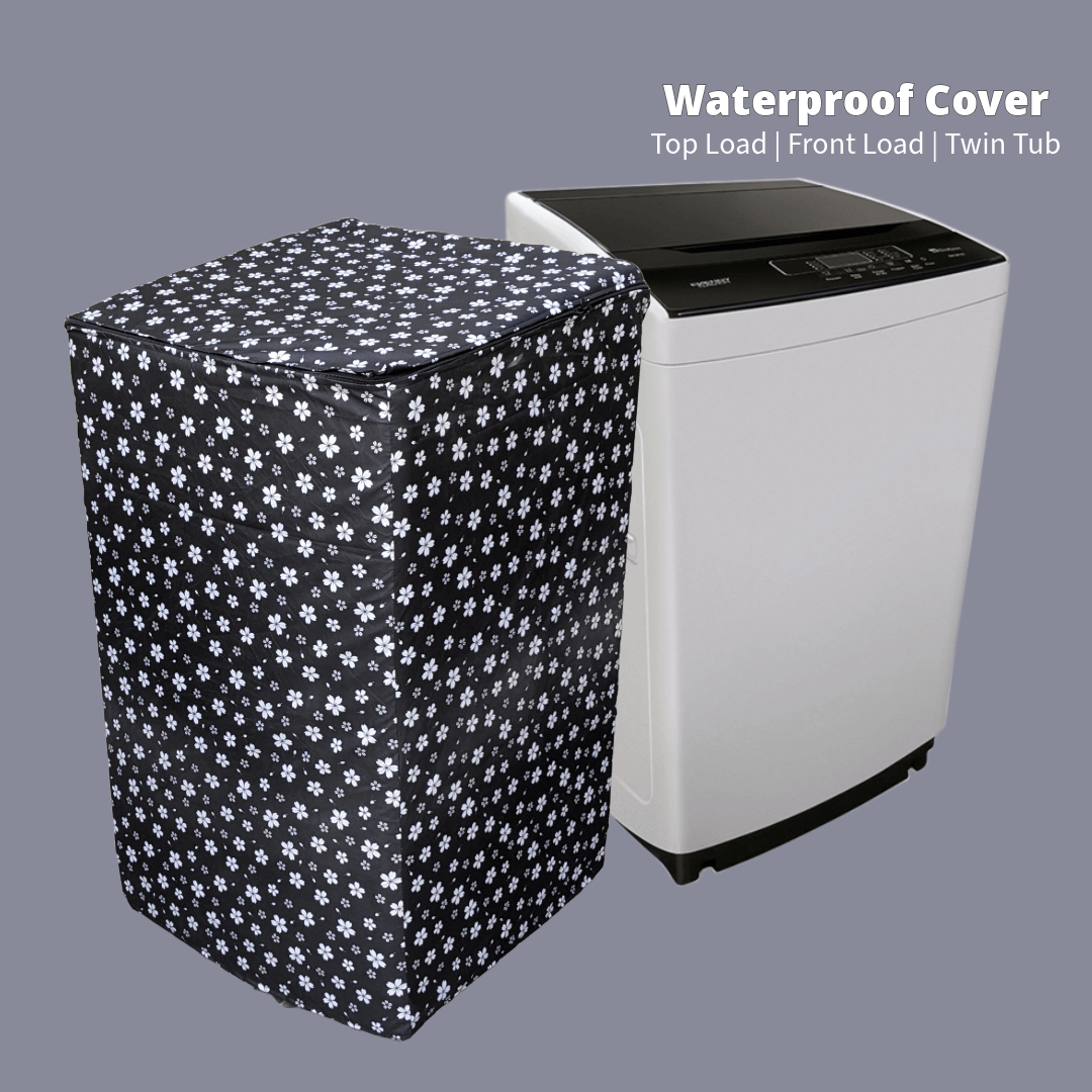 Best Waterproof Washing Machine Cover Black Dot for Top Load & Front Load in Pakistan - Trendy Pakistan
