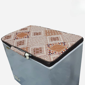 Customized Deep Freezer Top Cover – Cotton Quilted Fabric Cover - Trendy Pakistan