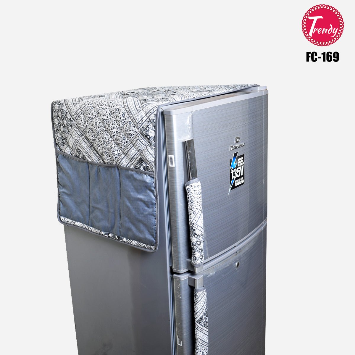 Fridge Top Cover with Side Pocket Home Appliances Cover - Trendy Pakistan