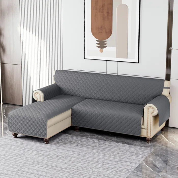 L Shape Corner Sofa Cover Reversible Durable Sofa cover in Pakistan - Trendy Pakistan