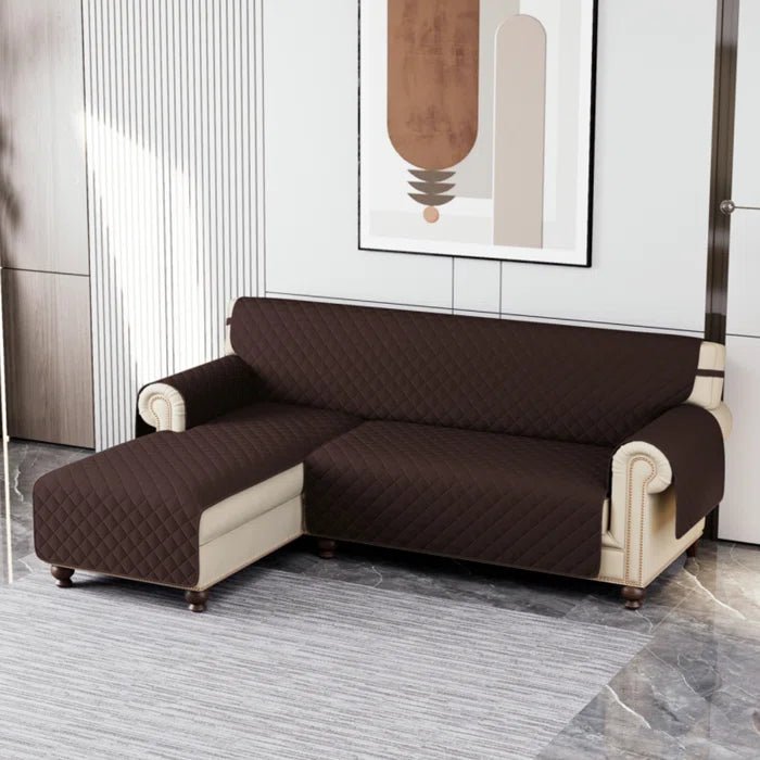 L Shape Corner Sofa Cover Reversible Durable Sofa cover in Pakistan - Trendy Pakistan