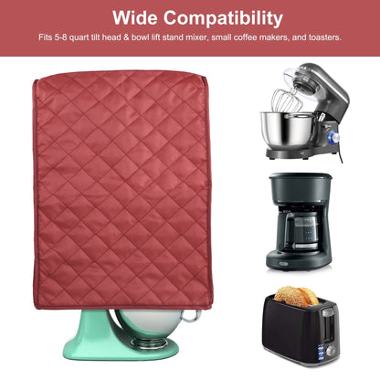 Mixer Cover, EEEkit Kitchen Stand Mixer Dust-Proof Cover with Quilted Pocket Organizer Bag - Trendy Pakistan