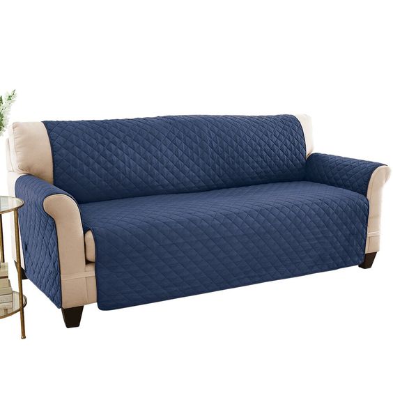 Plain Color Sofa Cover Online | Reversible Sofa Cover - Trendy Pakistan