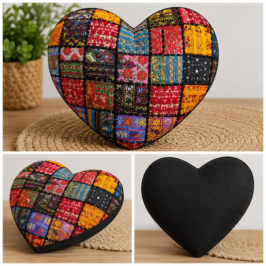 Sindhi Style Handmade Cushion Cover - Trendy Pakistan