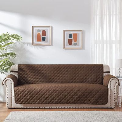 Sofa Cover Online in Pakistan Quilted Reversible Couch Cover - Trendy Pakistan