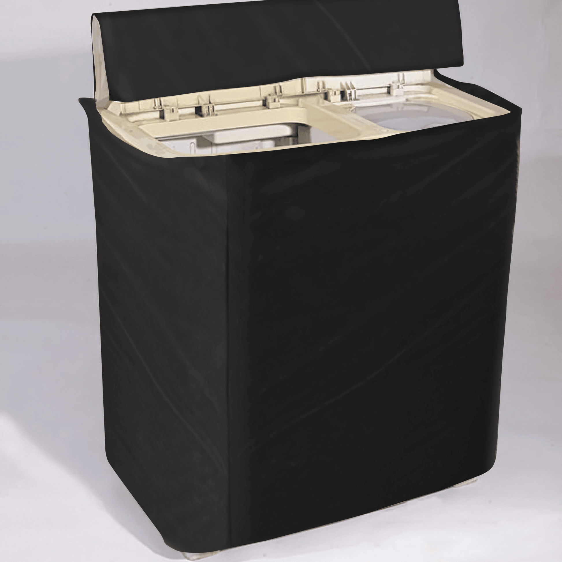 Twin Tub Washing Machine Cover, Waterproof Cover for all types of Brand - Trendy Pakistan