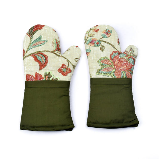 Kitchen Mitts, Cotton Glove Pair - Trendy Pakistan